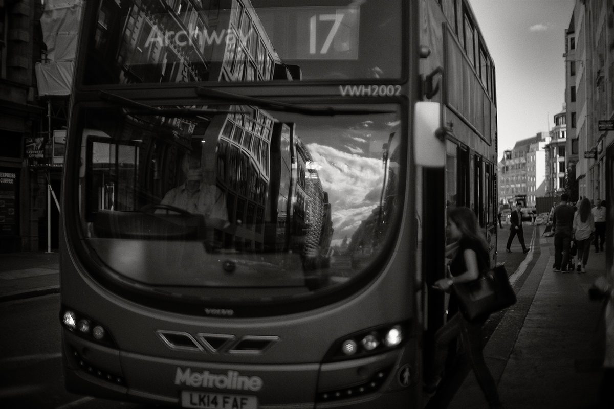 bus, LONDON