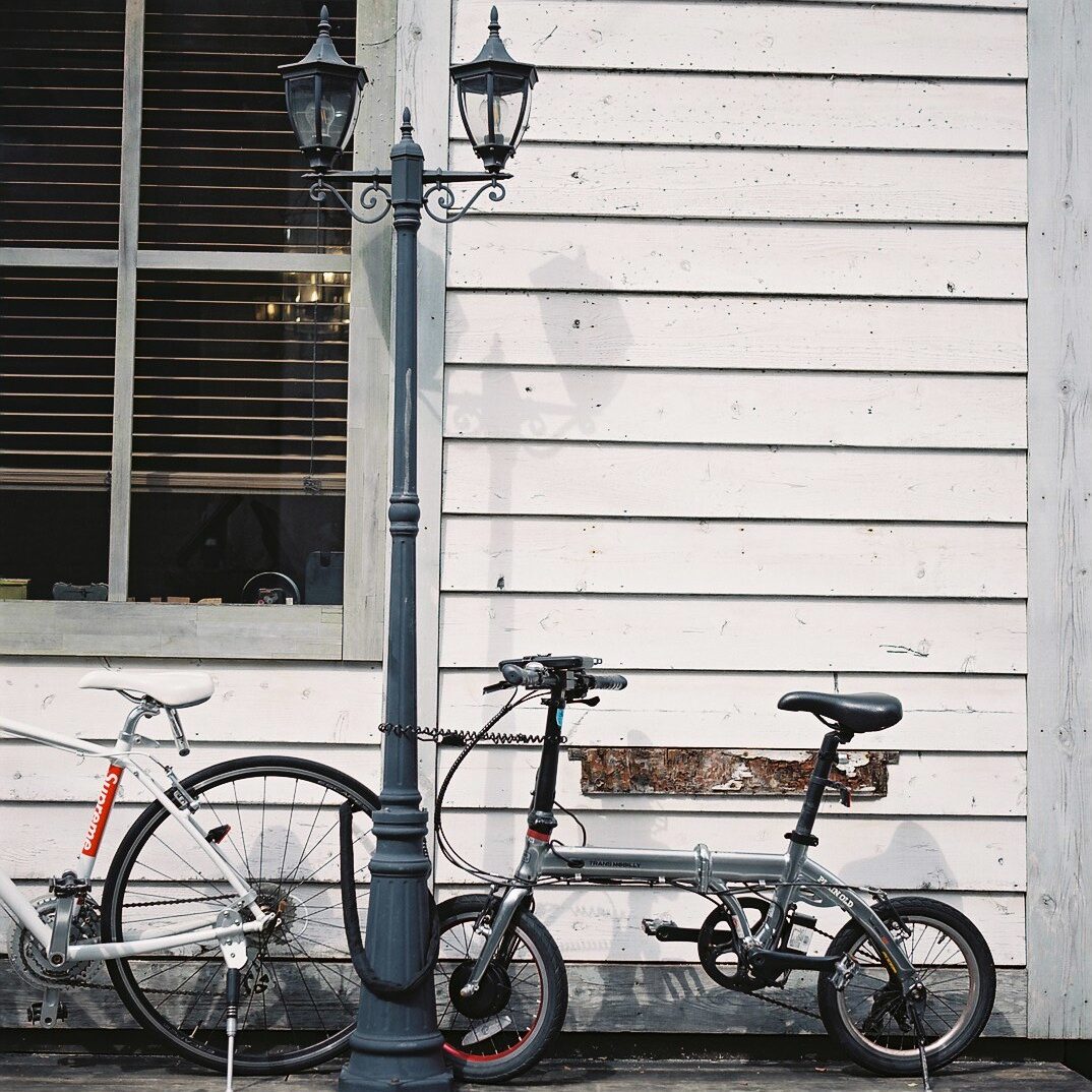 街並み　自転車