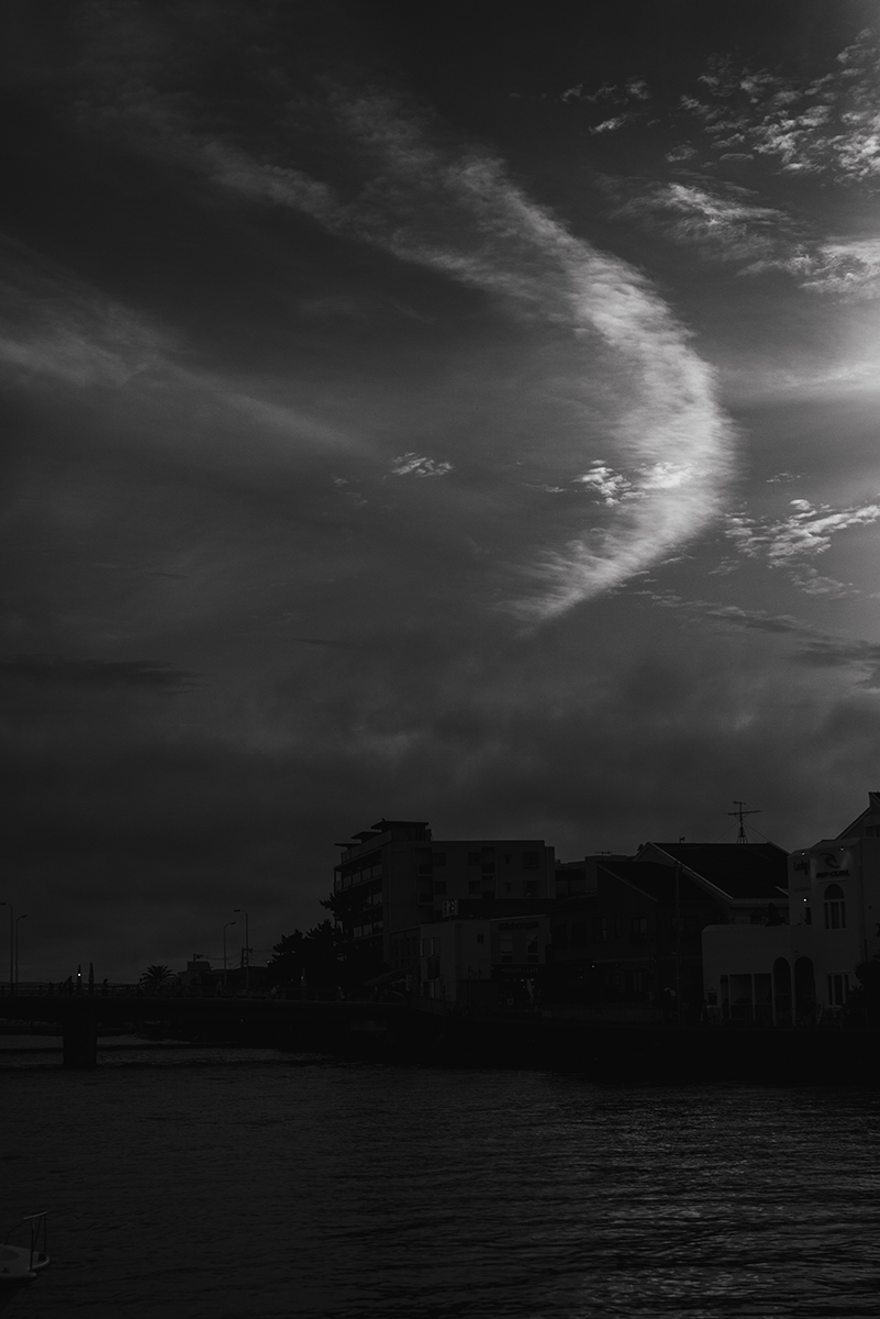 曲線が美しい雲